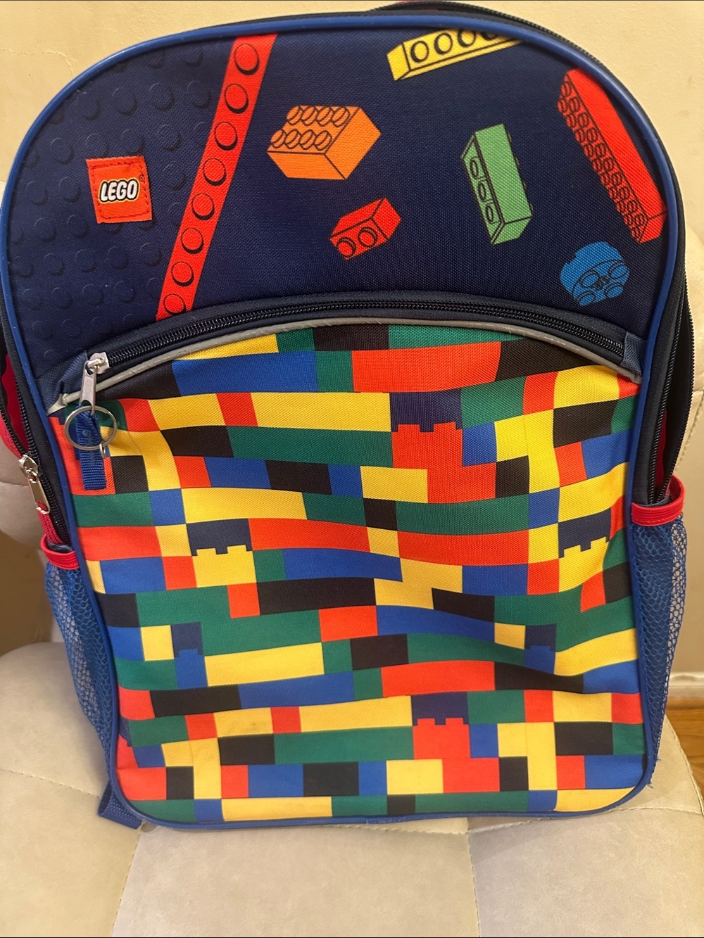 LEGO Multicolor Brick Design Backpack - Picture 3 of 6